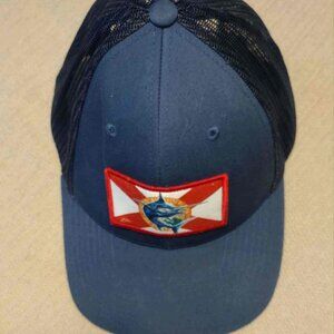 Huk Performance Headwear Cap Mesh One Size Snapback Fishing Florida Patch